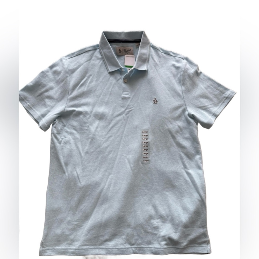 Original Penguin Sky Blue Polo Shirt